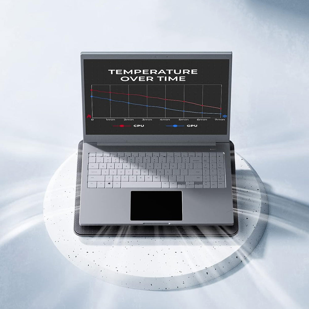 Cooler HAVIT F2067 για Laptop 9inch - 18.3inch, Μαύρο
