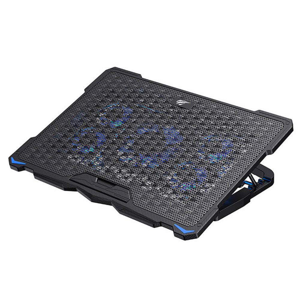 Ψύκτρα HAVIT F2076, για Laptop έως 17 ίντσες, Μαύρο, Επανασφραγισμένο