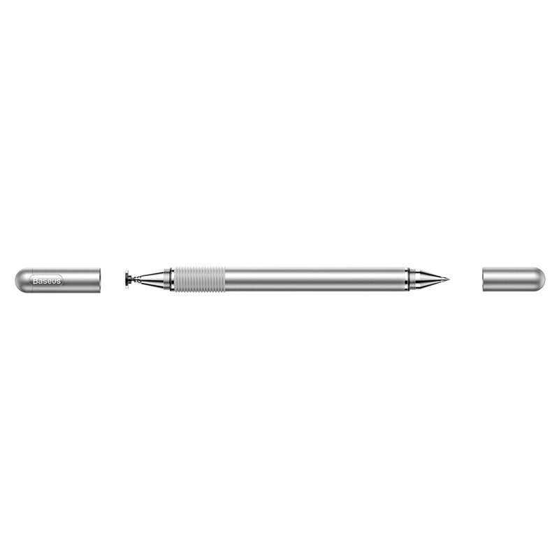 Touch Pen Baseus 2in1, Ασημί ACPCL-0S