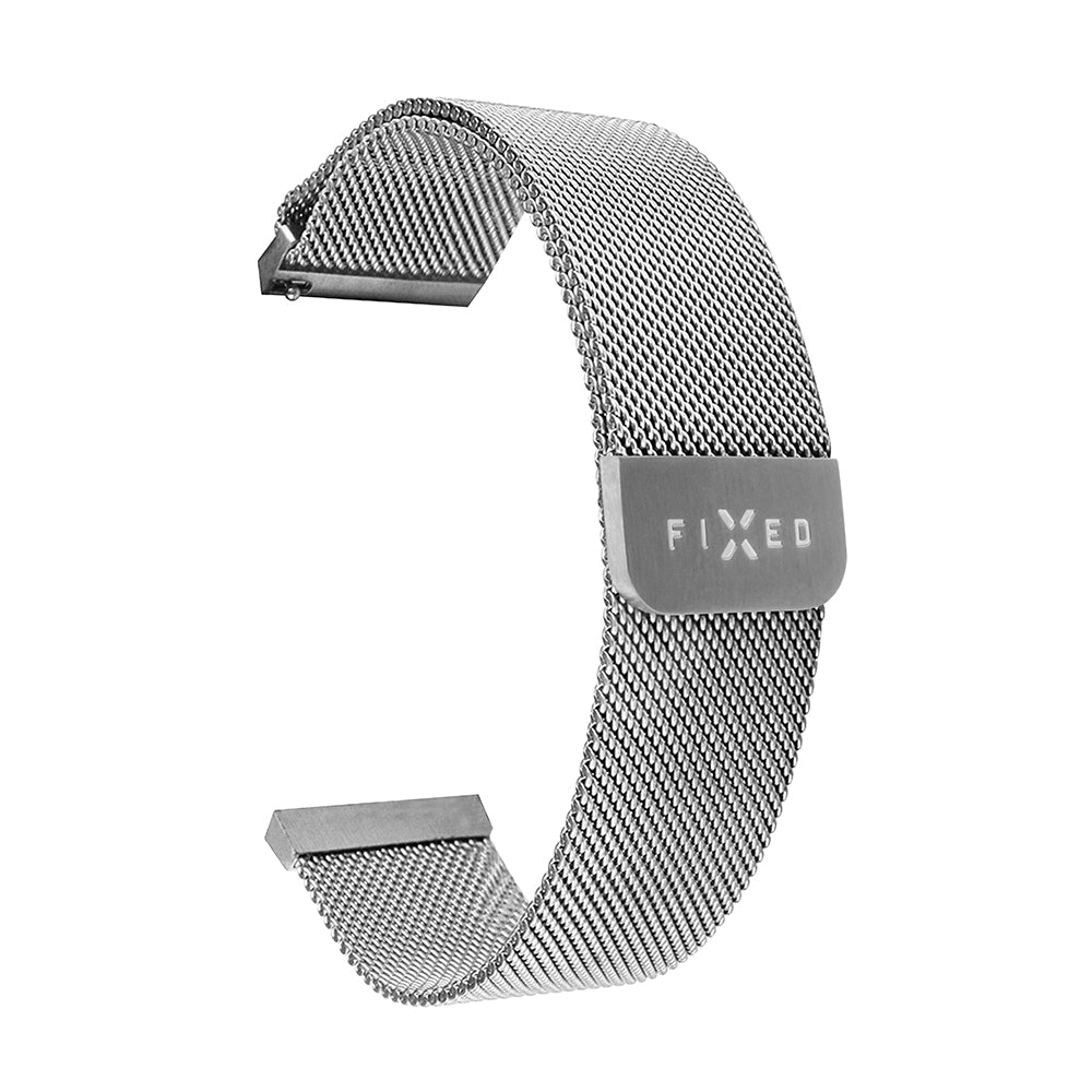 Λουράκι Fixed Mesh για Huawei Watch / Xiaomi Watch Series, 22mm, Ασημί