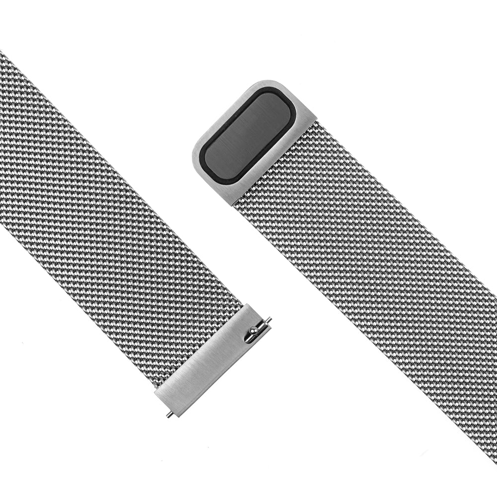 Λουράκι Fixed Mesh για Huawei Watch / Xiaomi Watch Series, 22mm, Ασημί