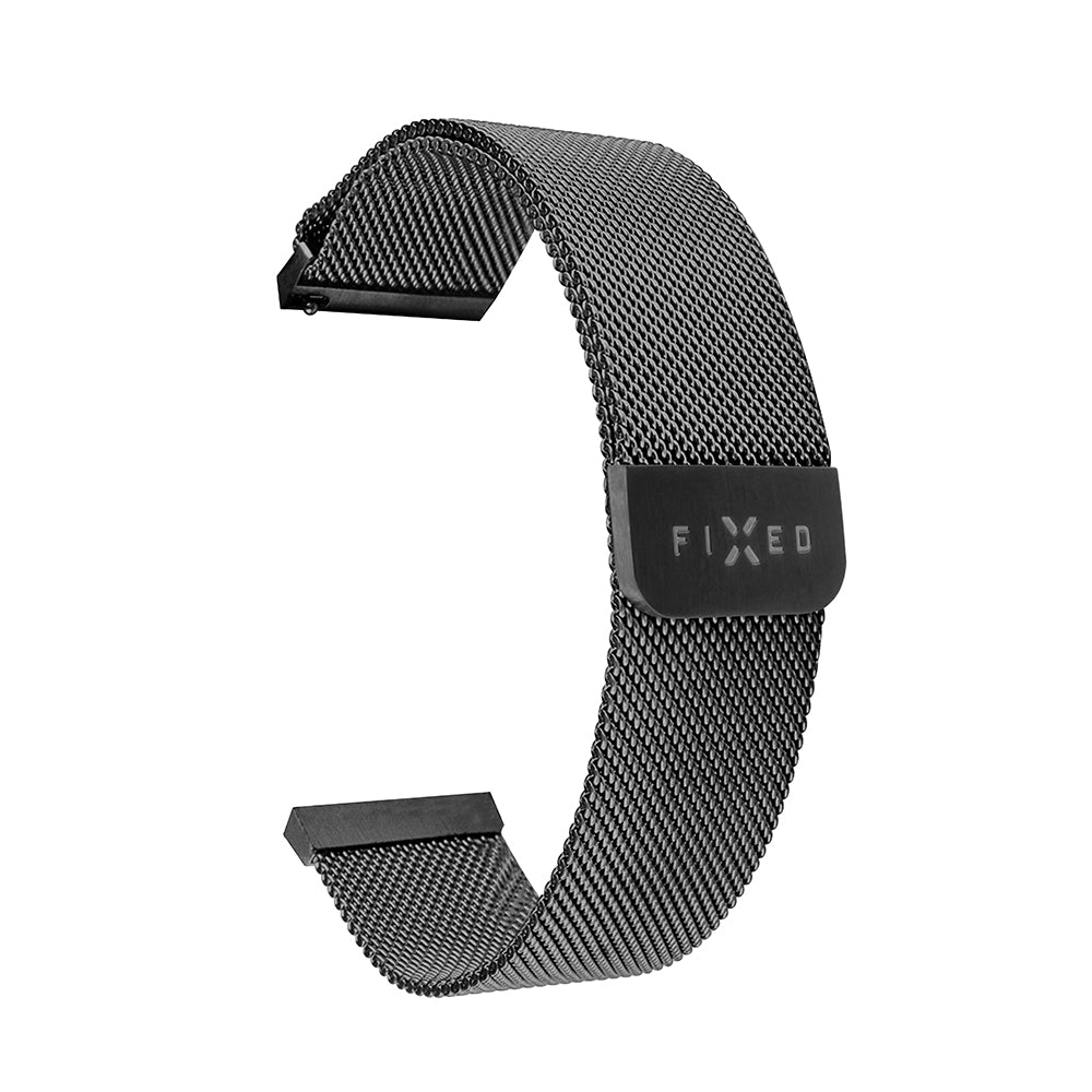 Λουράκι Fixed Mesh για Huawei Watch / Xiaomi Watch Series, 22mm, Μαύρο
