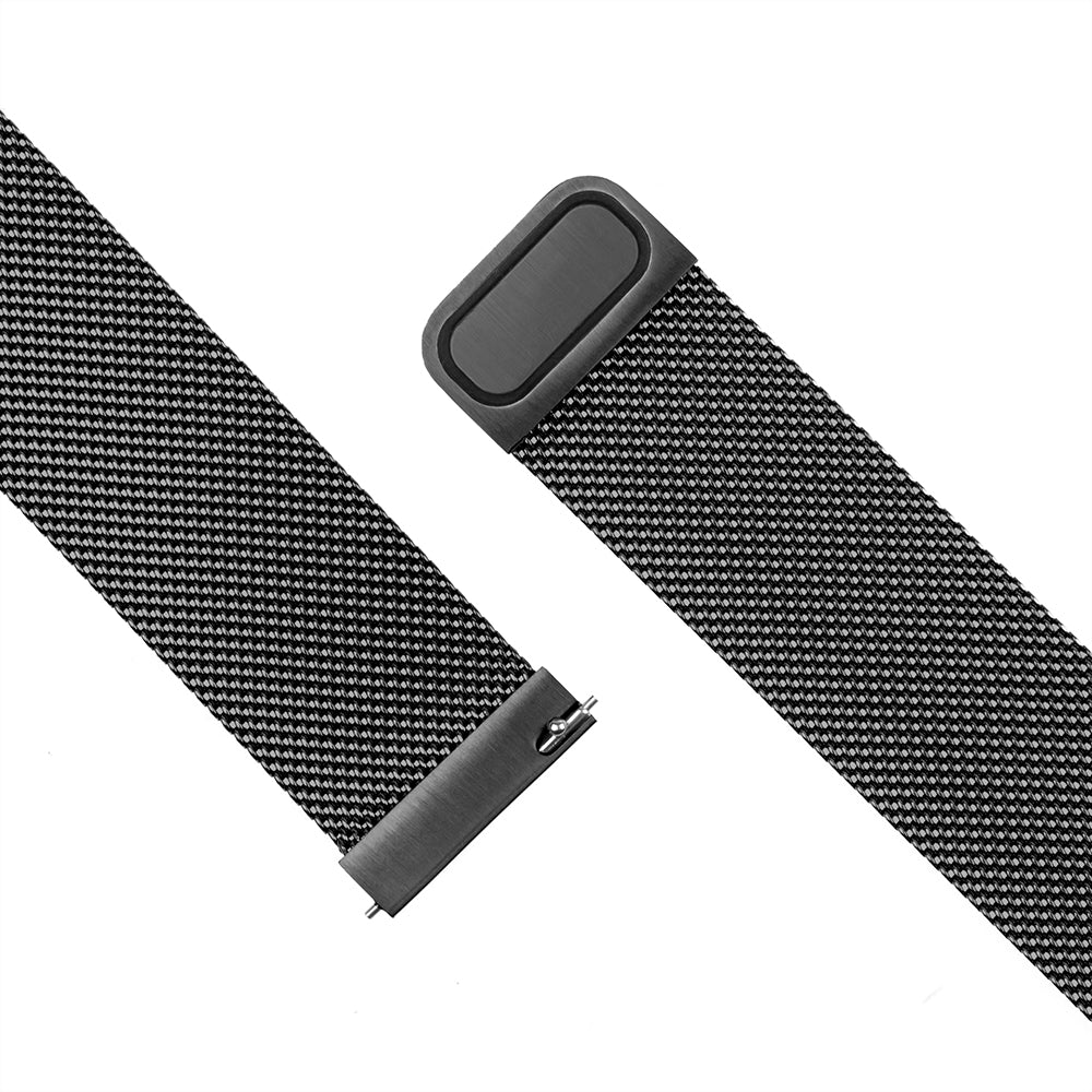 Λουράκι Fixed Mesh για Huawei Watch / Xiaomi Watch Series, 22mm, Μαύρο