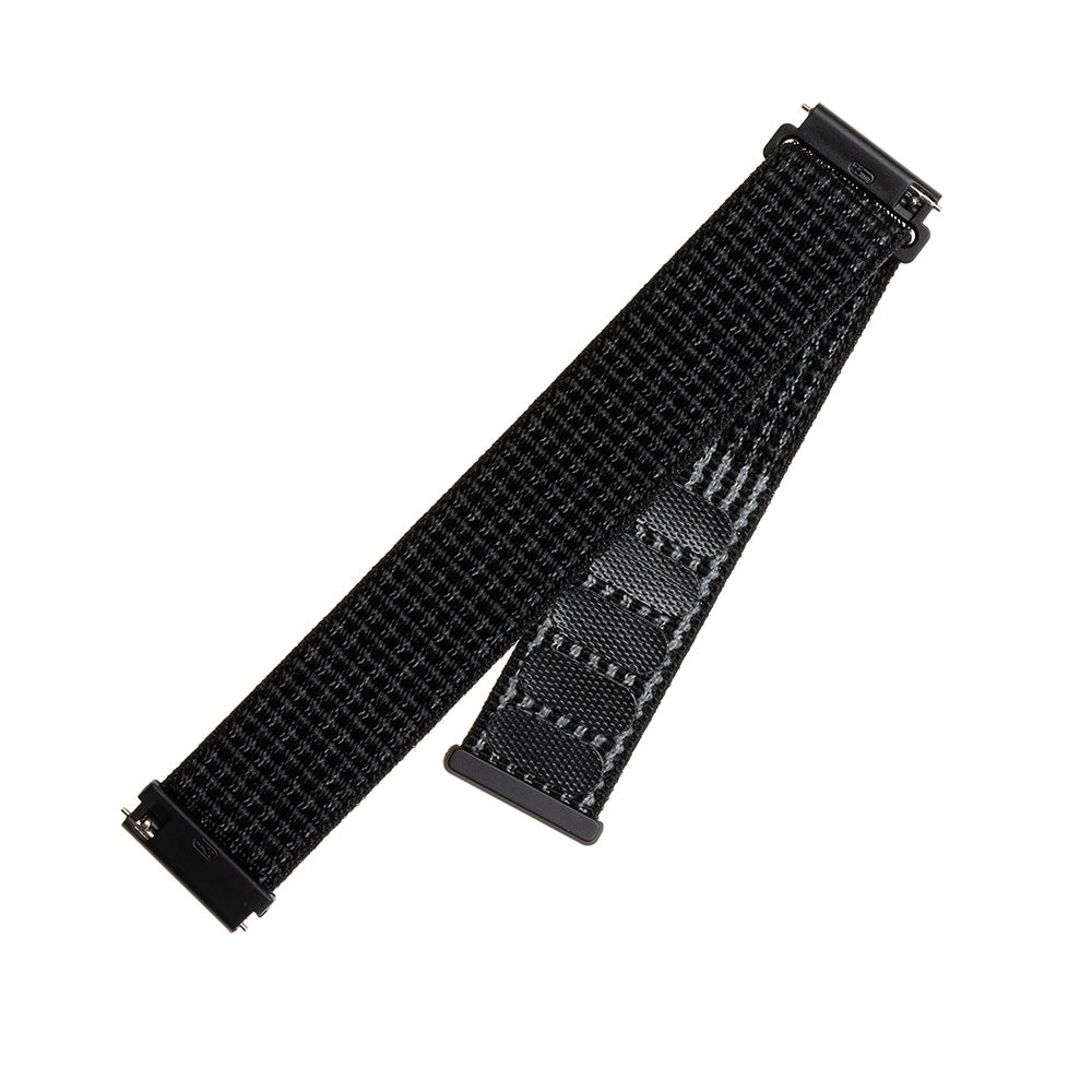 Λουράκι Fixed Nylon για Huawei Watch / Xiaomi Watch Series, 22mm, Ματ Μαύρο