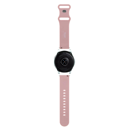 Λουράκι Hello Kitty Silicone Kitty Head για Samsung Galaxy Watch / Huawei Watch 46mm / 45mm / 41mm Series, Ροζ
