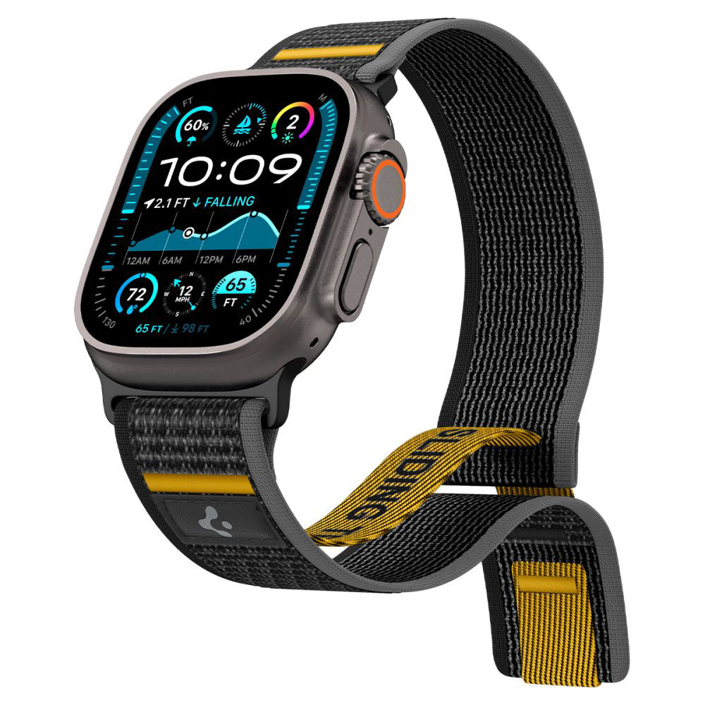 Λουράκι Spigen Athlex Air για Apple Watch 49mm / 46mm / 45mm / 44mm Series, Μαύρο AMP09033