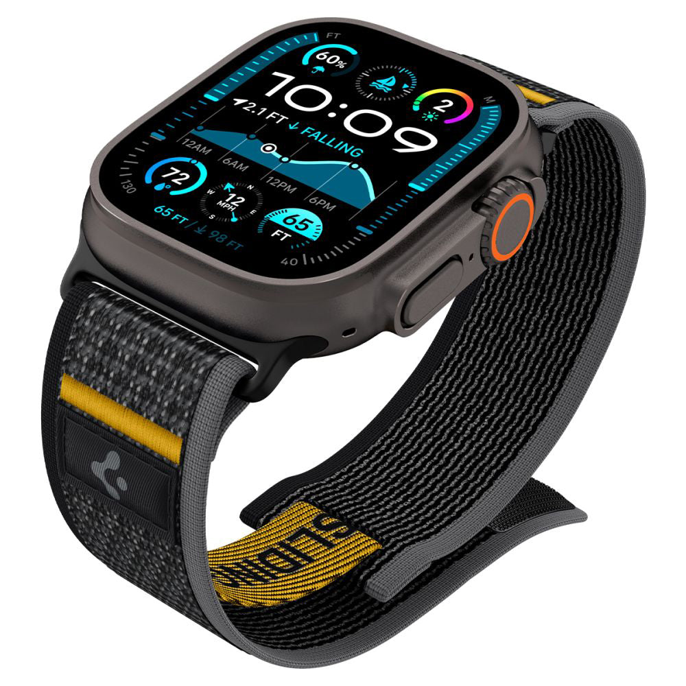Λουράκι Spigen Athlex Air για Apple Watch 49mm / 46mm / 45mm / 44mm Series, Μαύρο AMP09033