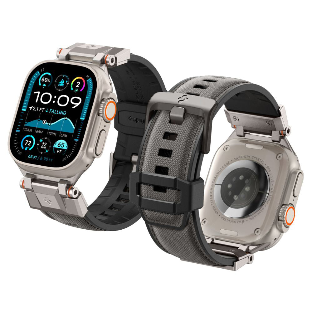 Λουράκι Spigen DuraPro Armor για Apple Watch 49mm / 46mm / 45mm / 44mm / 42mm Series, Γκρι AMP09104