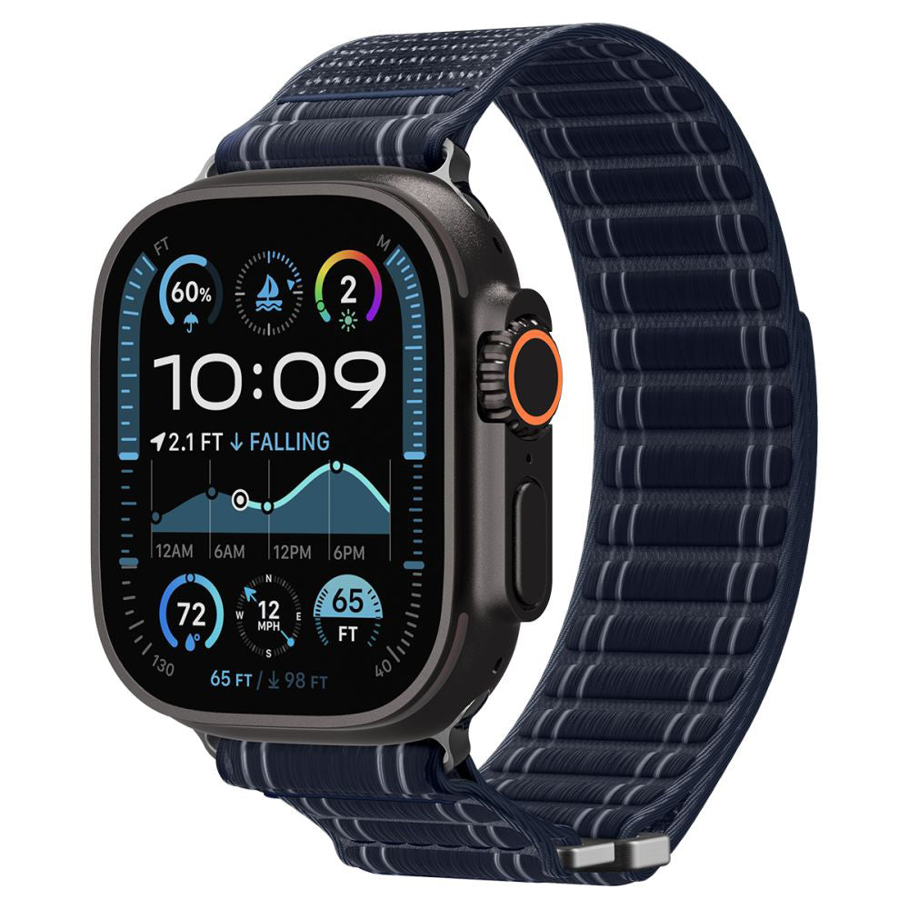 Λουράκι Spigen WBF0 για Apple Watch 49mm / 46mm / 45mm / 44mm Series, Μπλε Σκούρο AMP10143