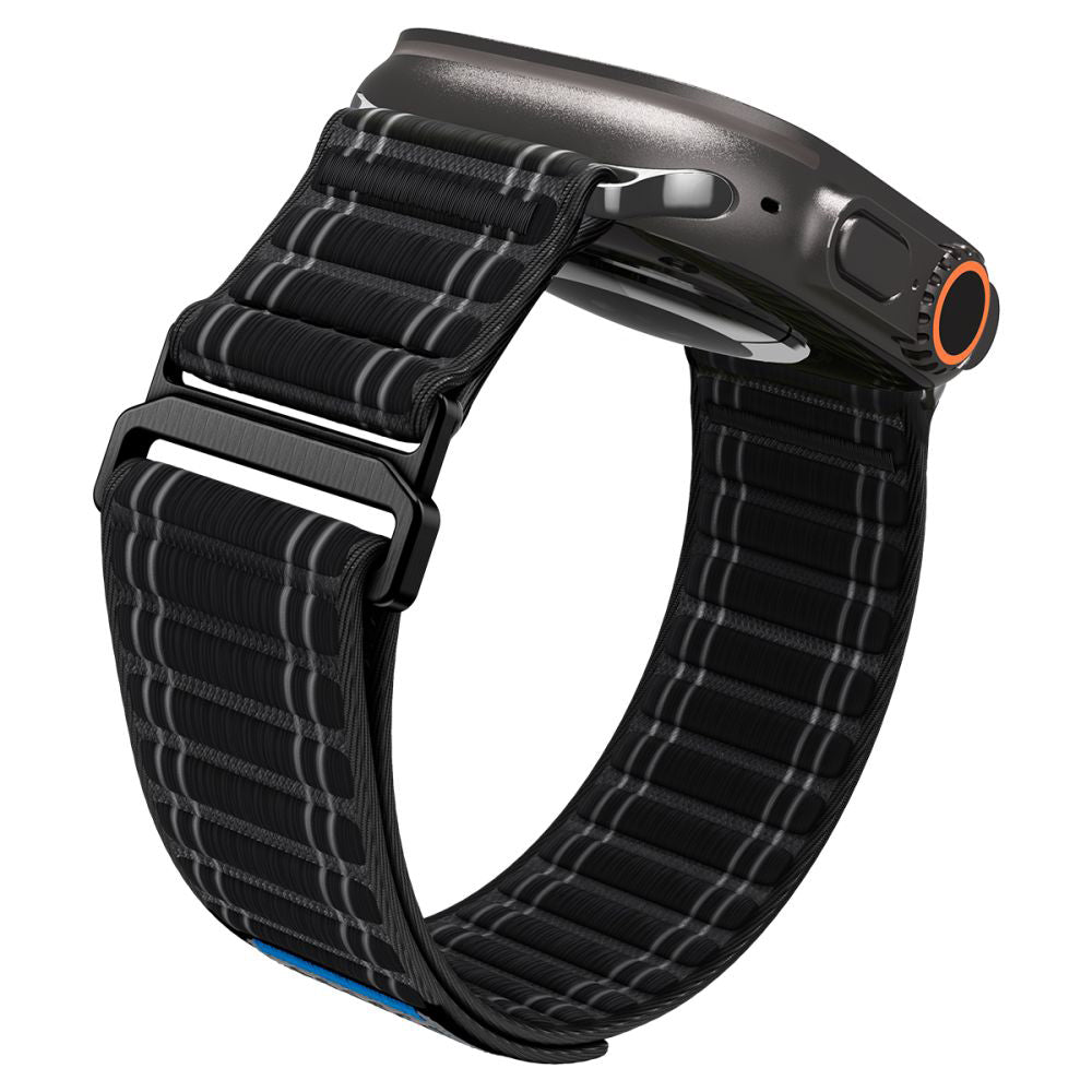 Λουράκι Spigen WBF0 για Apple Watch 49mm / 46mm / 45mm / 44mm Series, Μαύρο AMP10141