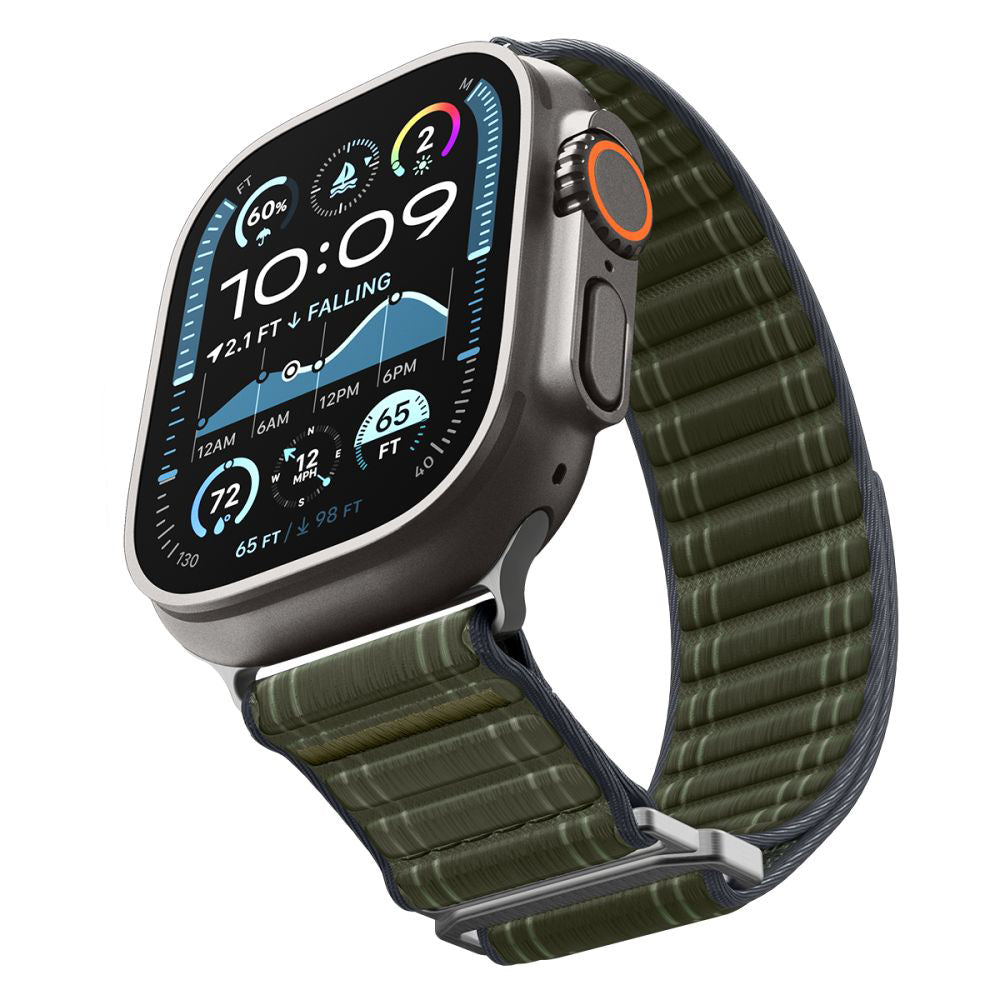 Λουράκι Spigen WBF0 για Apple Watch 49mm / 46mm / 45mm / 44mm Series, Πράσινο AMP10142