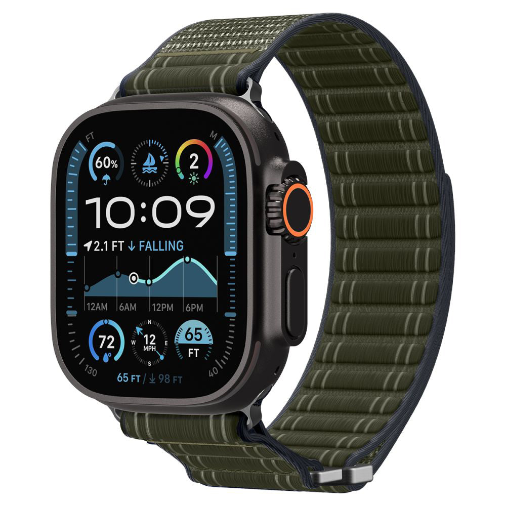 Λουράκι Spigen WBF0 για Apple Watch 49mm / 46mm / 45mm / 44mm Series, Πράσινο AMP10142