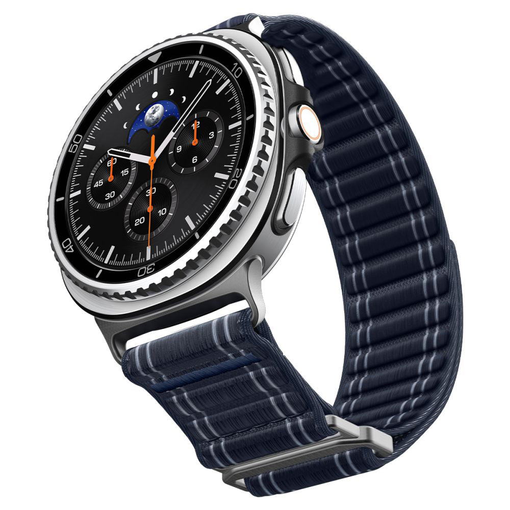 Λουράκι Spigen WBF0 για Samsung Galaxy Watch8 / Watch8 Classic Series, Μπλε Σκούρο AMP10155