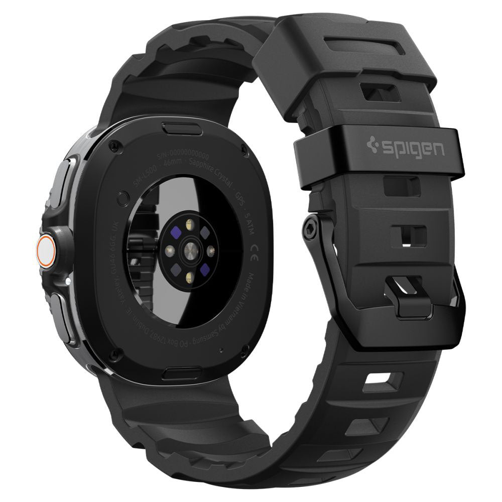 Λουράκι Spigen WBS2 για Samsung Galaxy Watch8 / Watch8 Classic Series, Μαύρο AMP10151