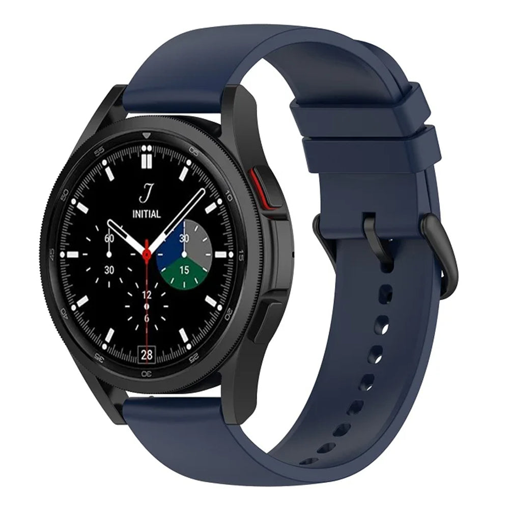 Λουράκι Techsuit W001 για Samsung Galaxy Watch / Huawei Watch Series, 20mm, Σκούρο Μπλε