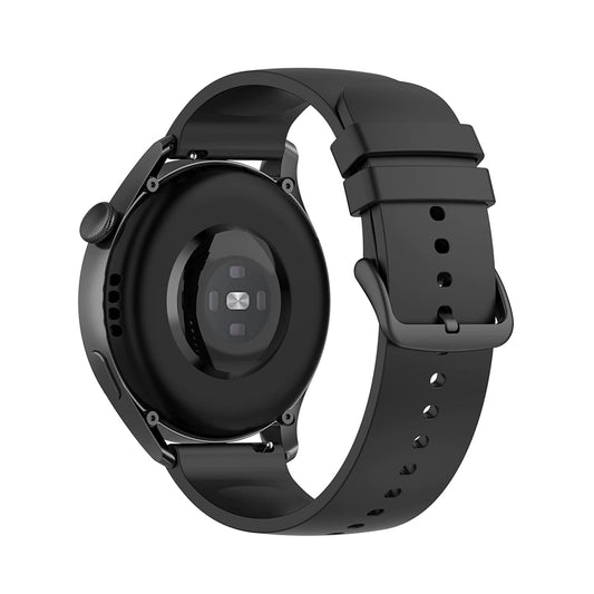 Λουράκι Techsuit W001 για Samsung Galaxy Watch / Huawei Watch Series, 20mm, Μαύρο