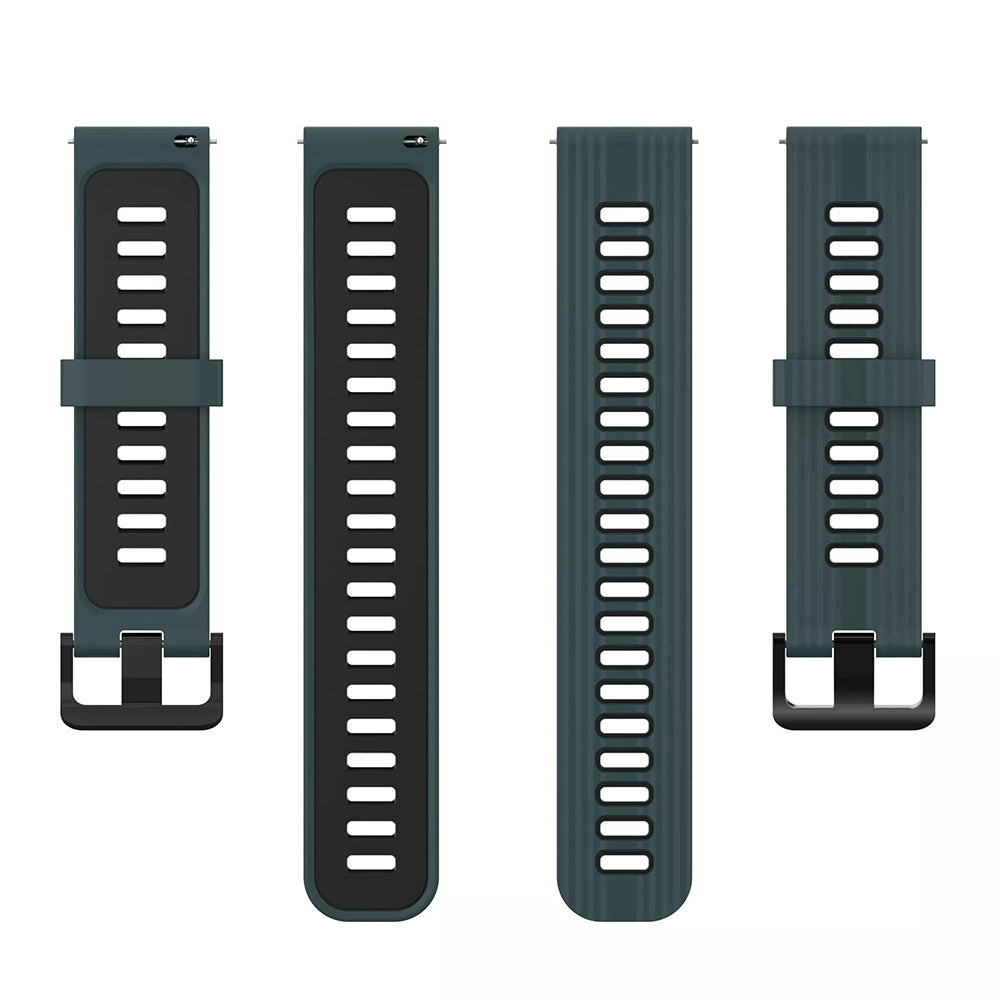 Λουράκι Techsuit W002 για Huawei Watch / Xiaomi Watch Series, 22mm, Πράσινο.