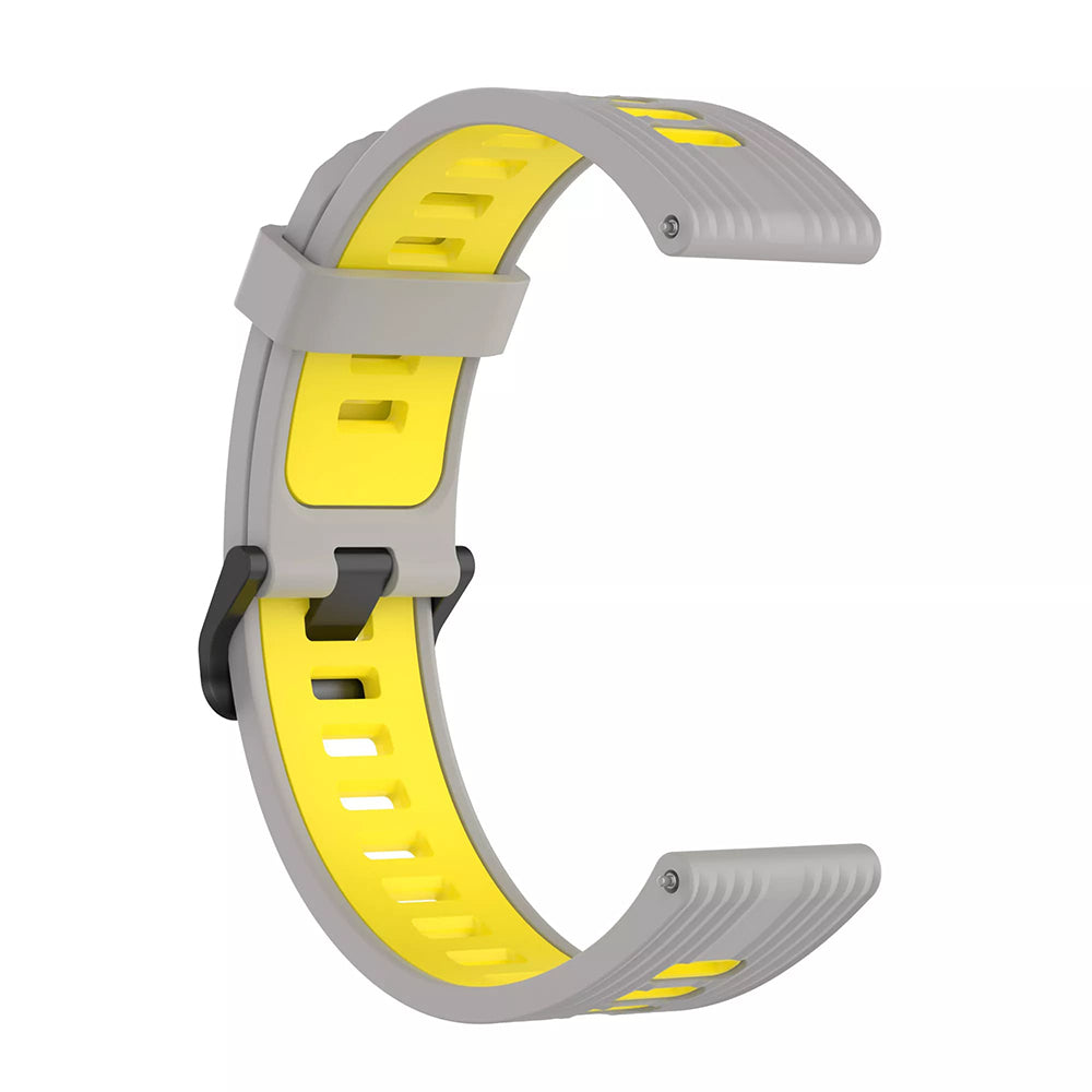Λουράκι Techsuit W002 για Samsung Galaxy Watch / Huawei Watch Series, 20mm, Γκρι