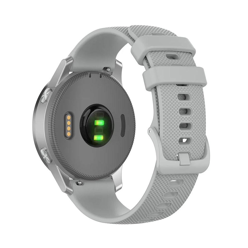 Λουράκι Techsuit W006 για Samsung Galaxy Watch / Huawei Watch Series, 20mm, Γκρι