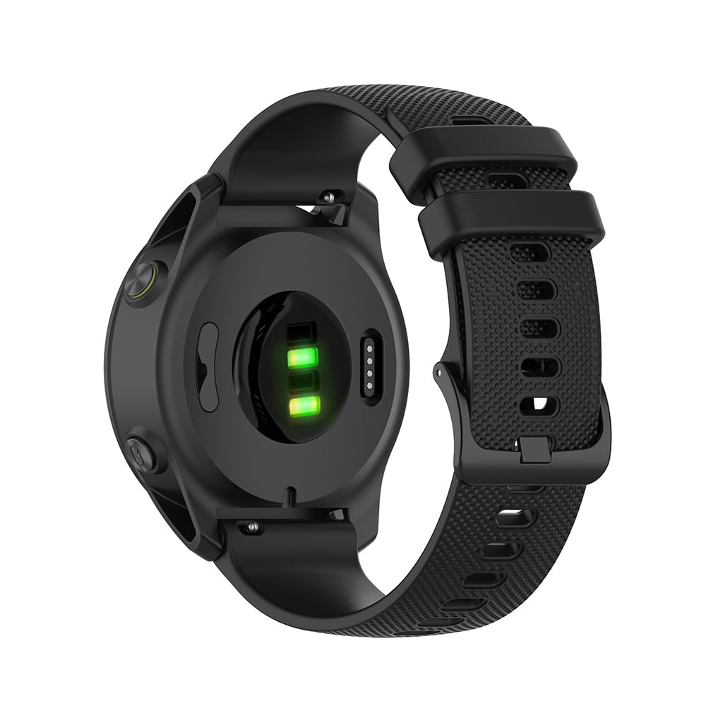 Λουράκι Techsuit W006 για Samsung Galaxy Watch / Huawei Watch Series, 20mm, Μαύρο