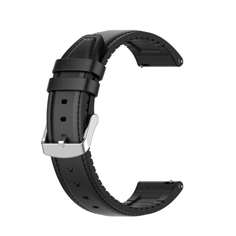 Λουράκι Techsuit W007 για Samsung Galaxy Watch / Huawei Watch Series, 20mm, Μαύρο