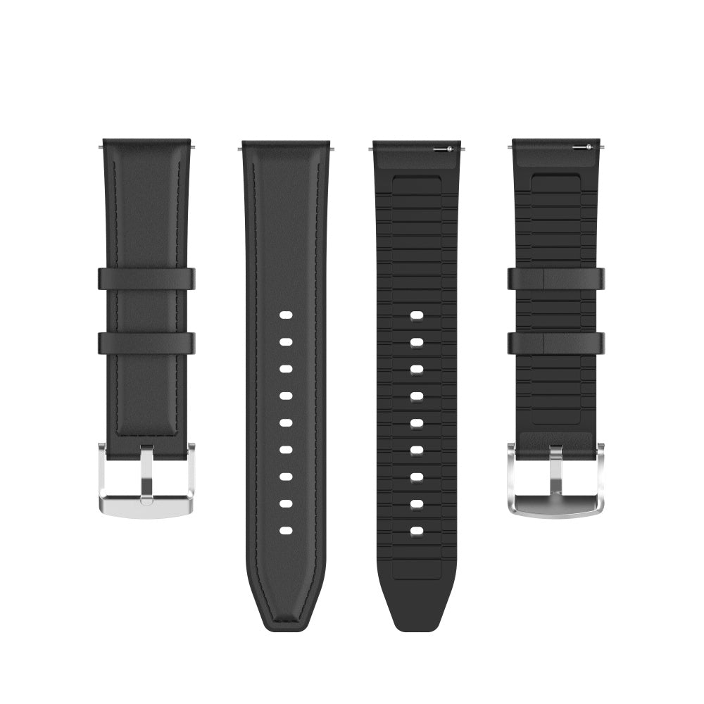 Λουράκι Techsuit W007 για Samsung Galaxy Watch / Huawei Watch Series, 20mm, Μαύρο