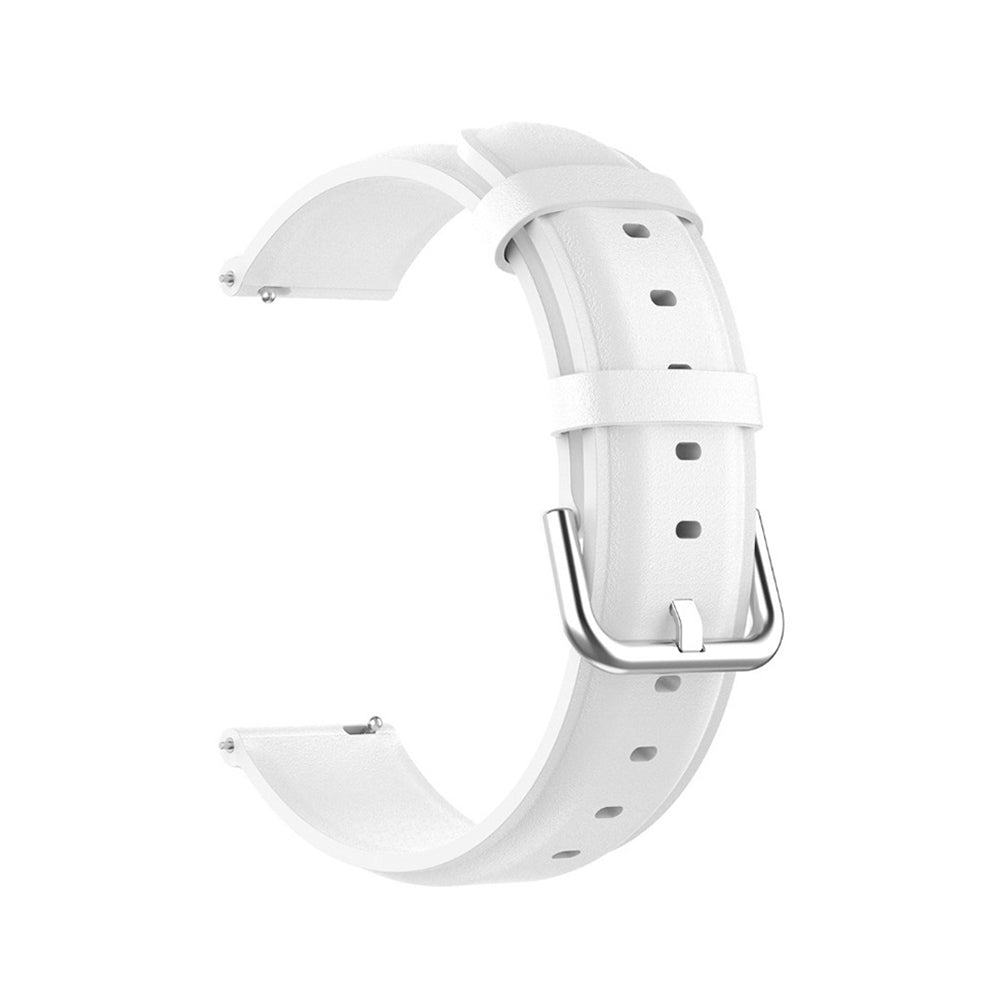Λουράκι Techsuit W007PU για Samsung Galaxy Watch / Huawei Watch Series, 20mm, Λευκό