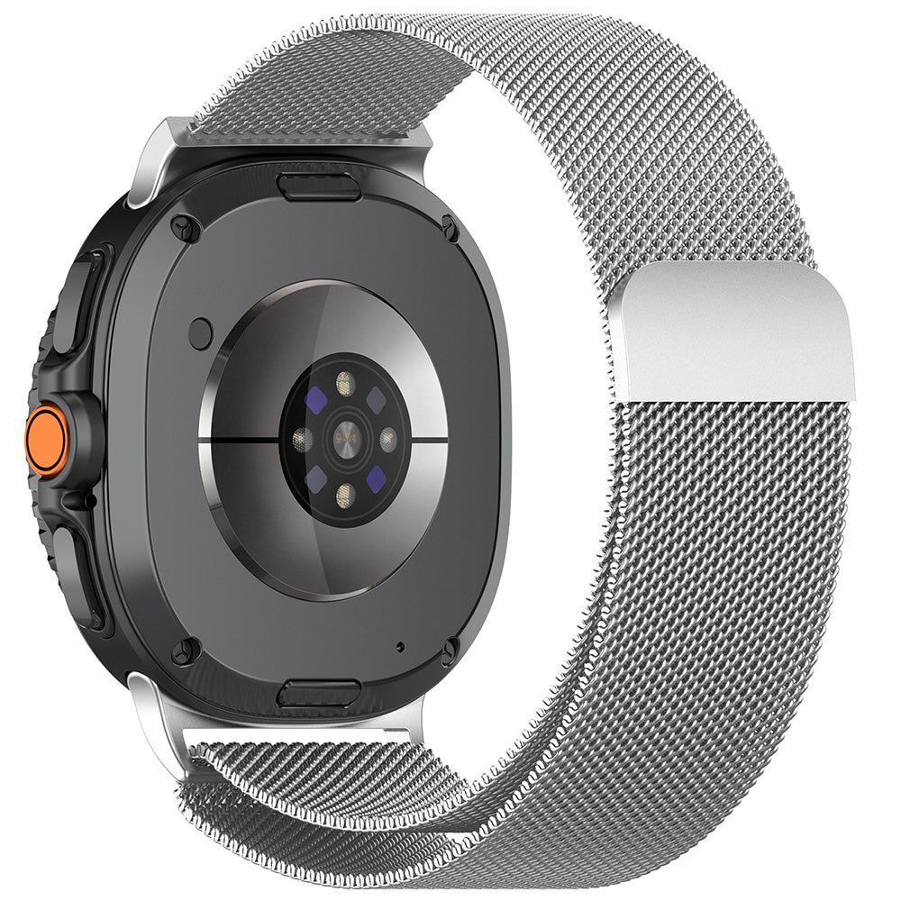 Λουράκι Techsuit W009 για Samsung Galaxy Watch8 / Watch8 Classic Series, Ασημί