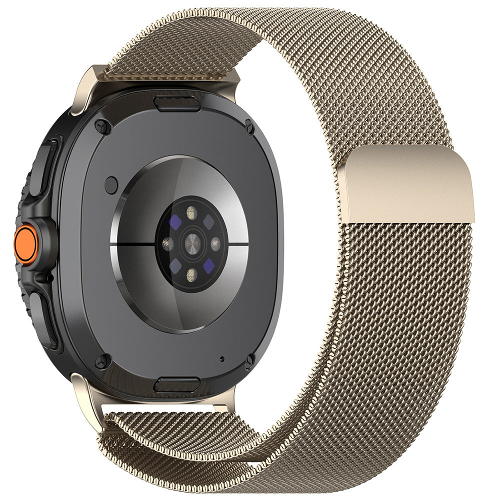 Λουράκι Techsuit W009 για Samsung Galaxy Watch 8 Classic / Watch8 44mm / Watch 8 40mm, Μπεζ