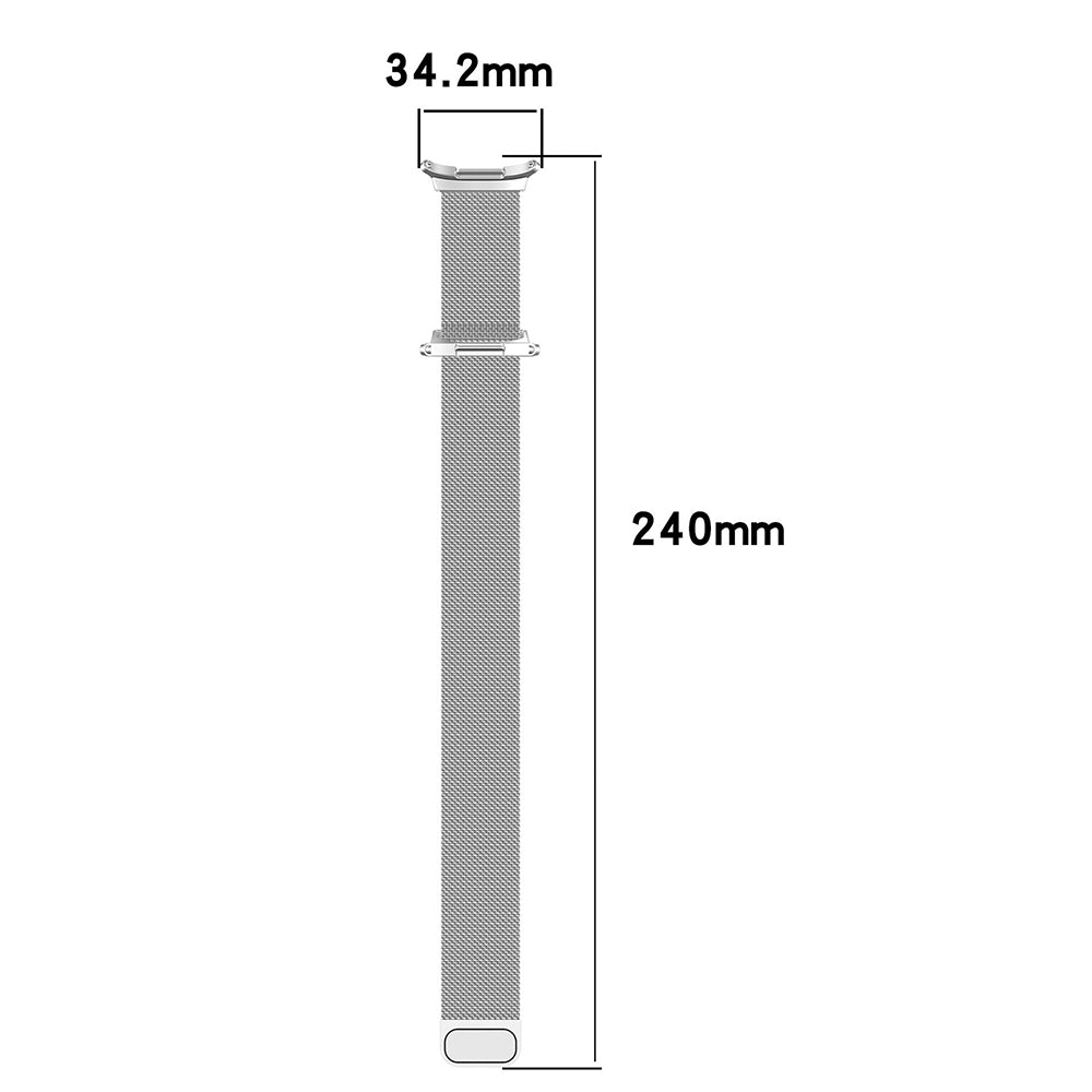 Λουράκι Techsuit W009 για Samsung Galaxy Watch Ultra, Ασημί