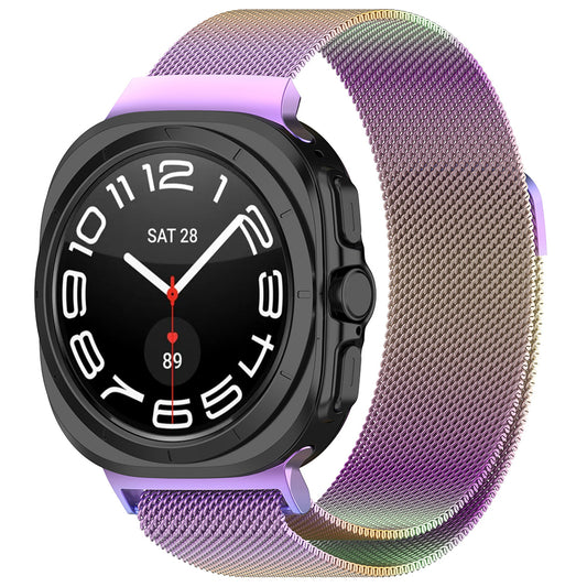 Λουράκι Techsuit W009 για Samsung Galaxy Watch Ultra, Μωβ