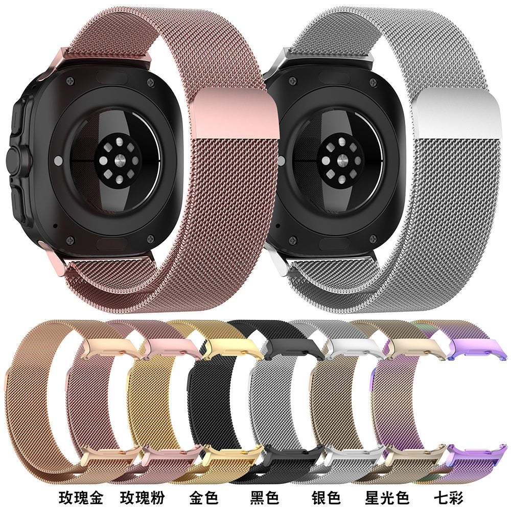 Λουράκι Techsuit W009 για Samsung Galaxy Watch Ultra, Μαύρο