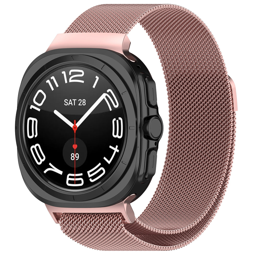 Λουράκι Techsuit W009 για Samsung Galaxy Watch Ultra, Ροζ