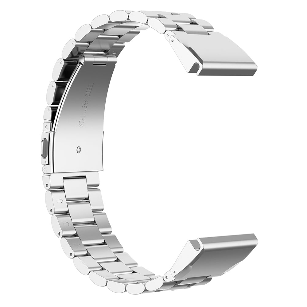 Λουράκι Techsuit W010 για Garmin Watch Fenix / Forerunner Series, 22mm, Ασημί