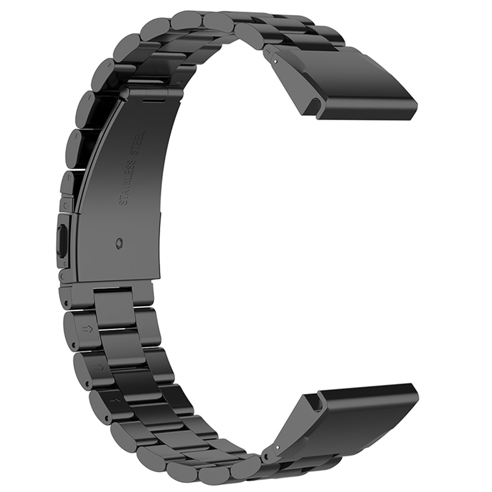 Λουράκι Techsuit W010 για Garmin Watch Fenix / Forerunner Series, 22mm, Μαύρο