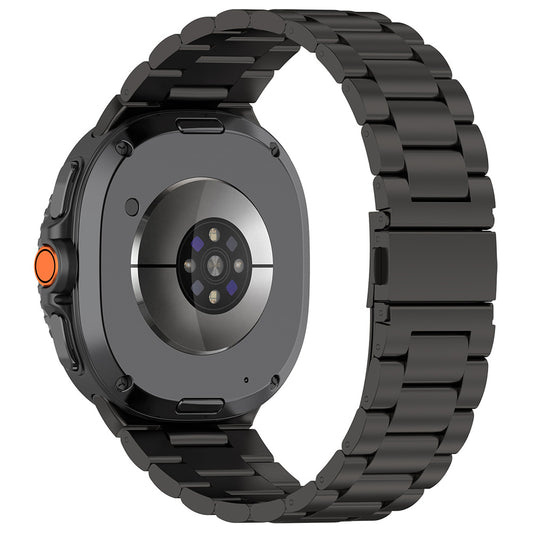 Λουράκι Techsuit W010 για Samsung Galaxy Watch 8 Classic / Watch8 44mm / Watch 8 40mm, Μαύρο