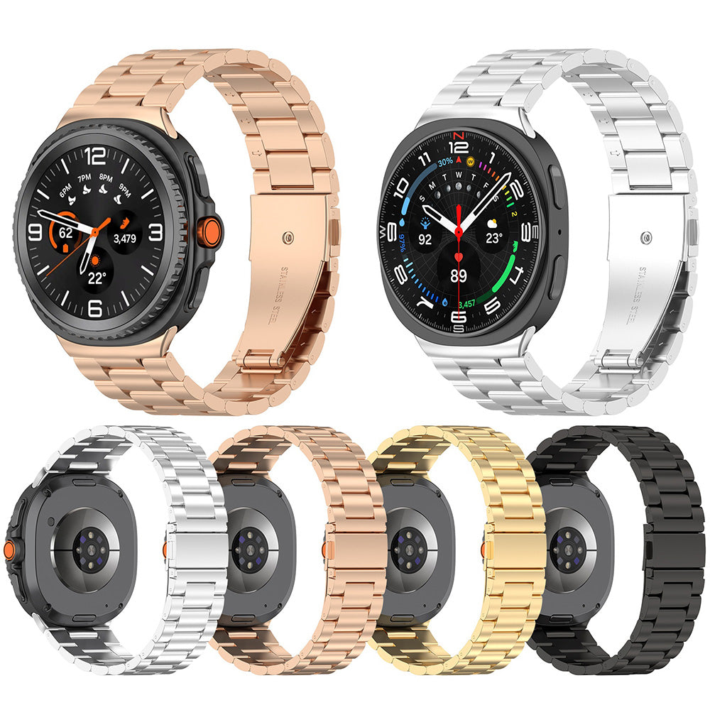 Λουράκι Techsuit W010 για Samsung Galaxy Watch8 / Watch8 Classic Series, Μαύρο