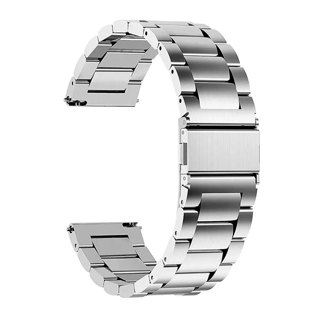 Λουράκι Techsuit W010 για Samsung Galaxy Watch / Huawei Watch Series, 20mm, Ασημί
