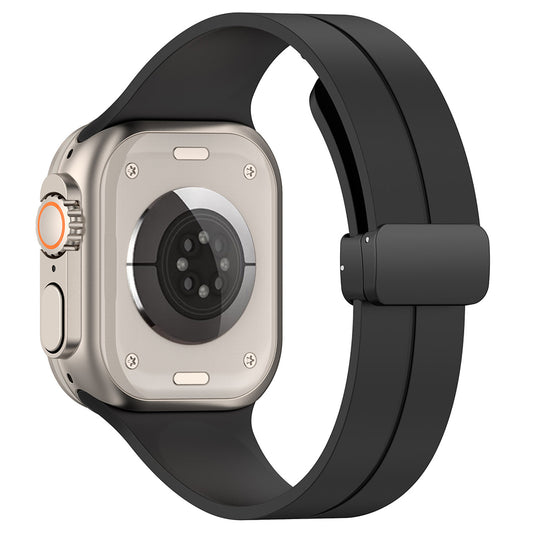 Λουράκι Techsuit W011 για Apple Watch 42mm / 41mm / 40mm / 38mm Series, Μαύρο