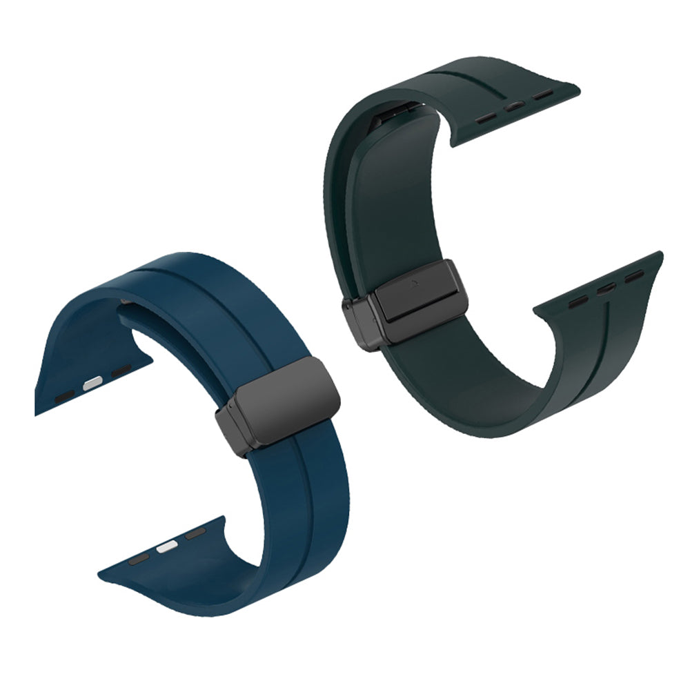 Λουράκι Techsuit W011 για Apple Watch 42mm / 41mm / 40mm / 38mm Series, Πράσινο