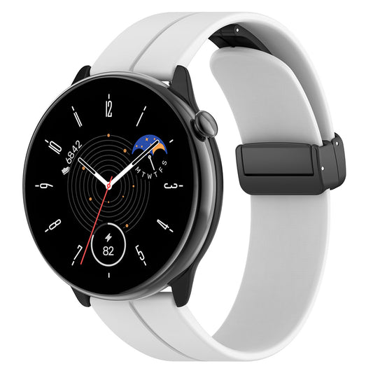 Λουράκι Techsuit W011 για Huawei Watch / Garmin Watch Series, 18mm, Λευκό