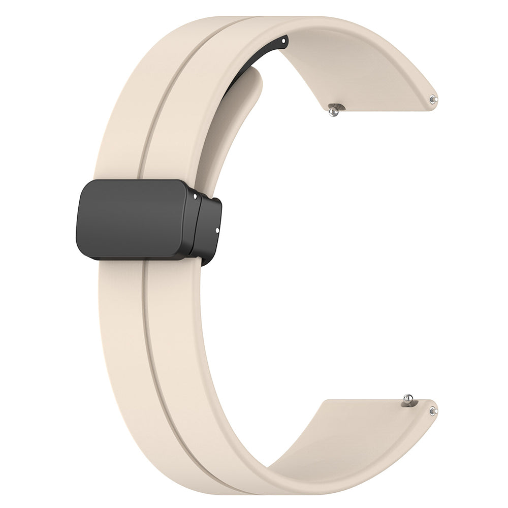 Λουράκι Techsuit W011 για Huawei Watch / Garmin Watch Series, 18mm, Μπεζ