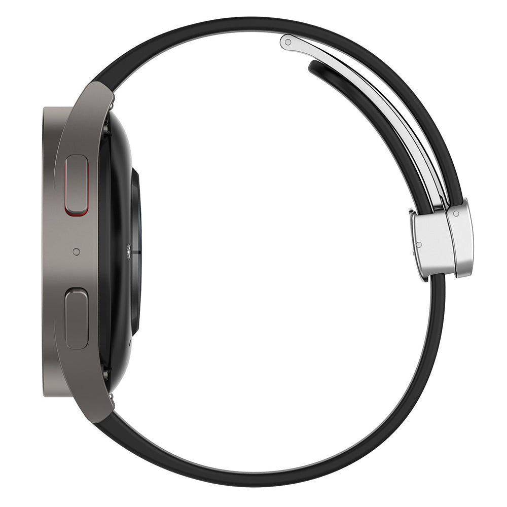 Λουράκι Techsuit W011 για Huawei Watch / Xiaomi Watch Series, 22mm, Μαύρο