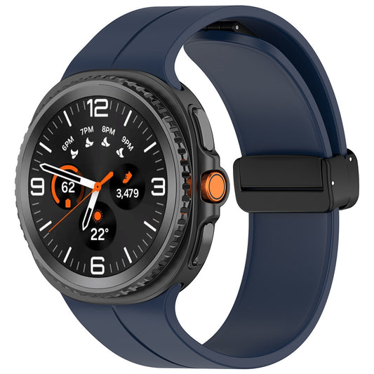 Λουράκι Techsuit W011 για Samsung Galaxy Watch 8 Classic / Watch8 44mm / Watch 8 40mm, Μπλε Ναυτικό
