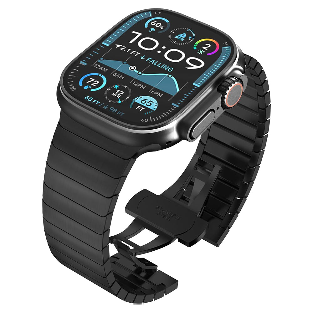 Λουράκι Techsuit W012 για Apple Watch 42mm / 41mm / 40mm / 38mm Series, Μαύρο