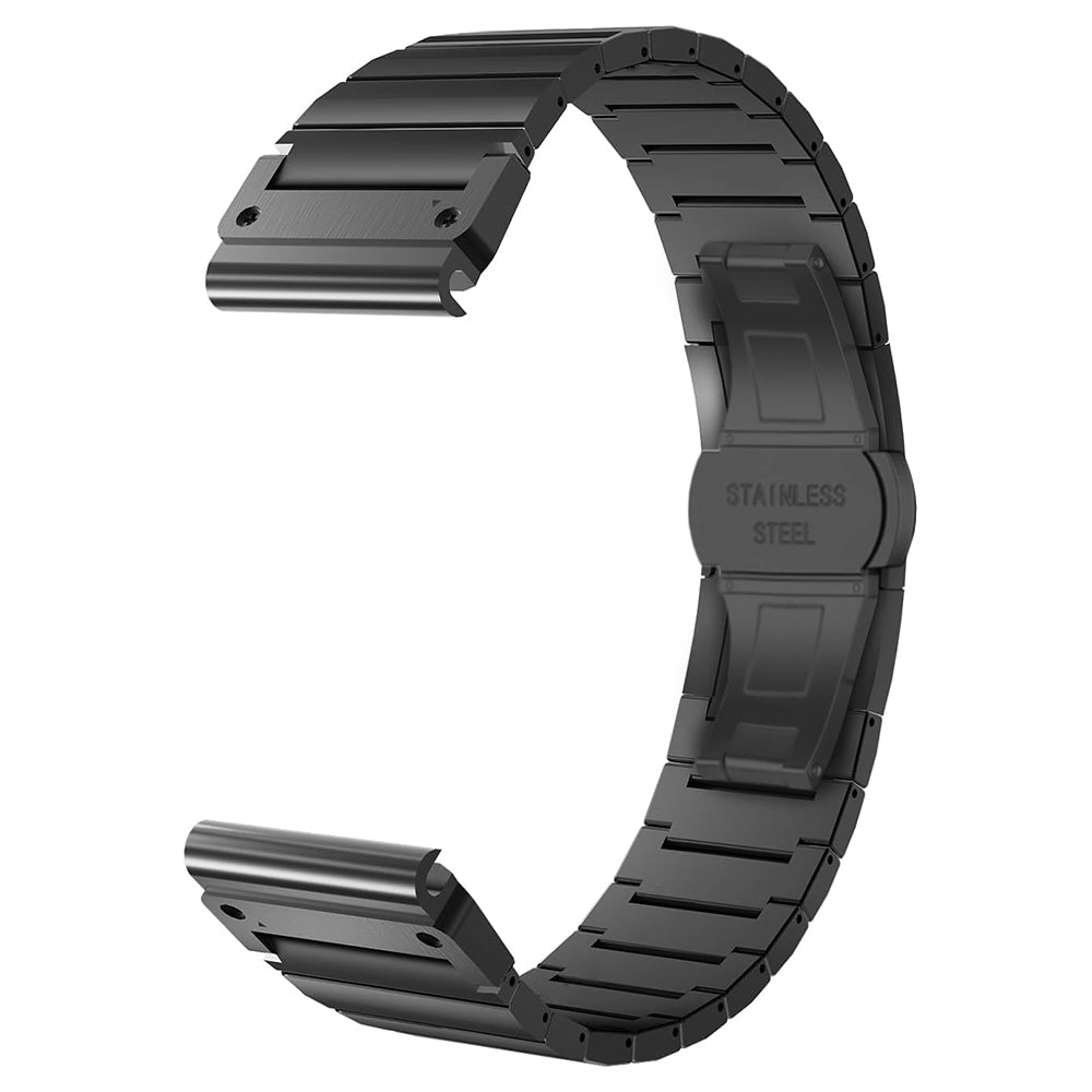 Λουράκι Techsuit W012 για Garmin Watch Fenix / Forerunner Series, 22mm, Μαύρο