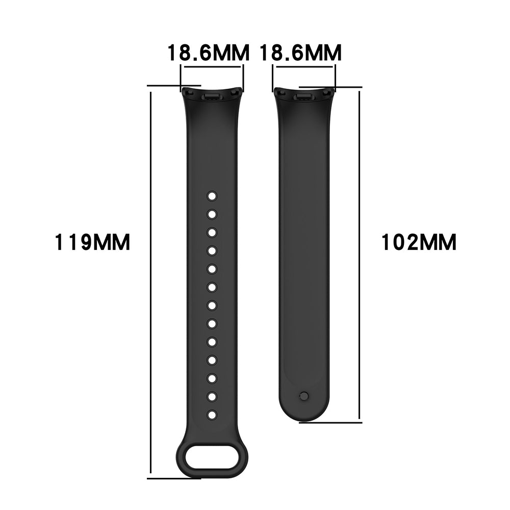 Λουράκι Techsuit W014 για Xiaomi Smart Band 9 / 8, Μπλε