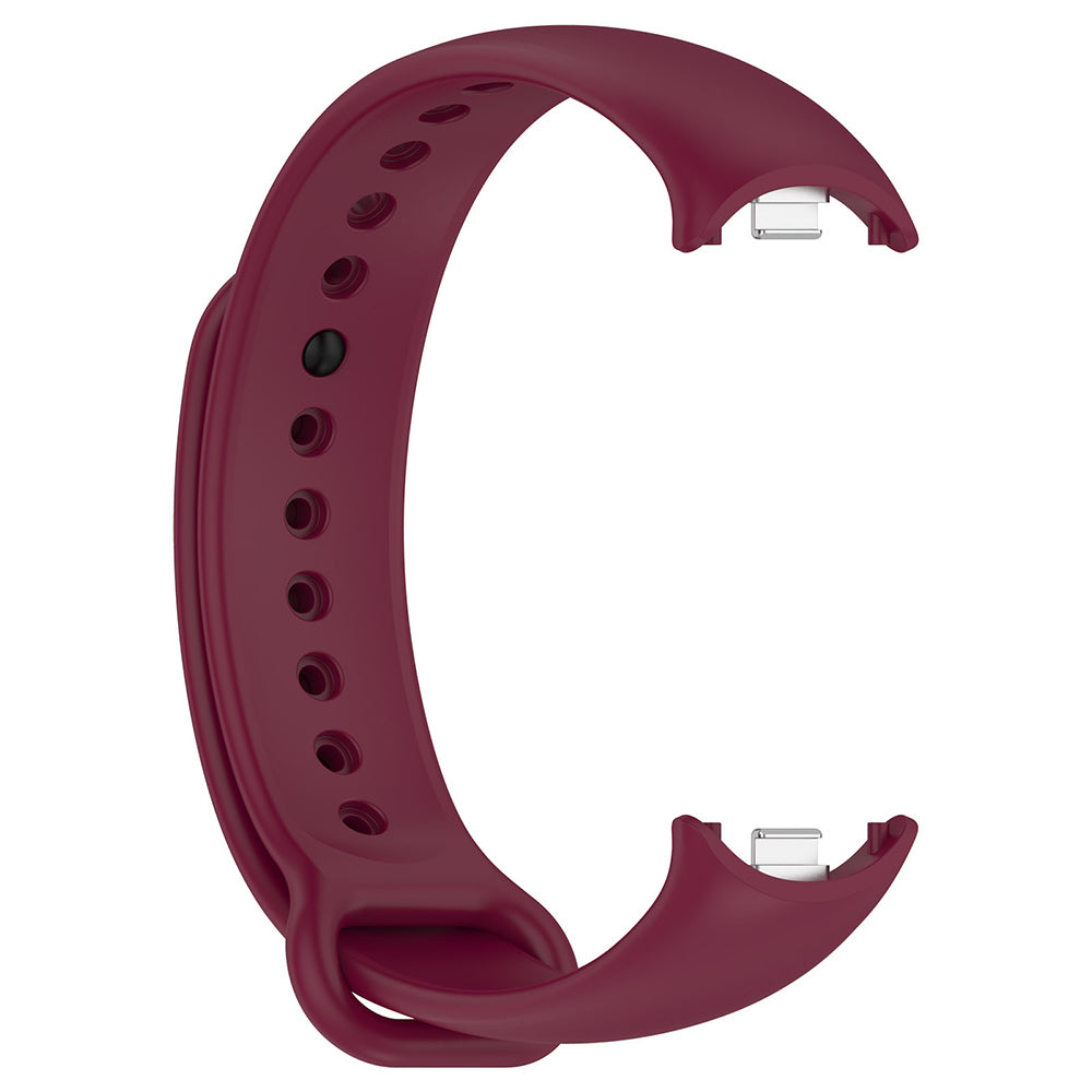 Λουράκι Techsuit W014 για Xiaomi Smart Band 9 / 8, Σκούρο Κόκκινο
