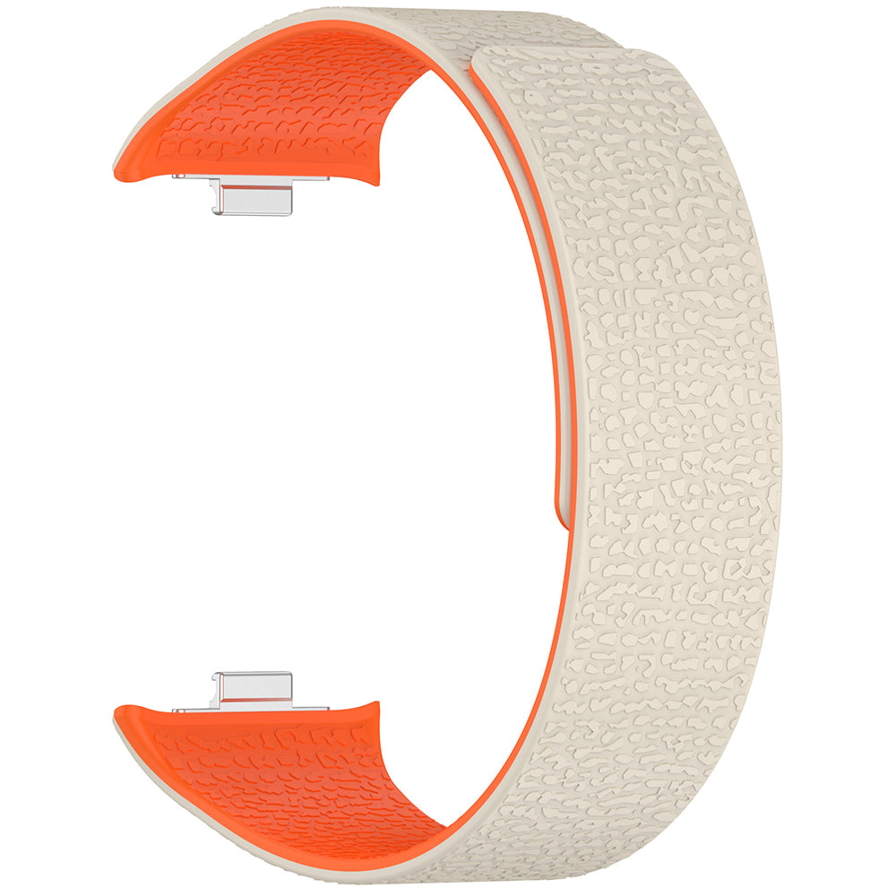 Λουράκι Techsuit W016 για Xiaomi Smart Band / Watch Series, Μπεζ Πορτοκαλί