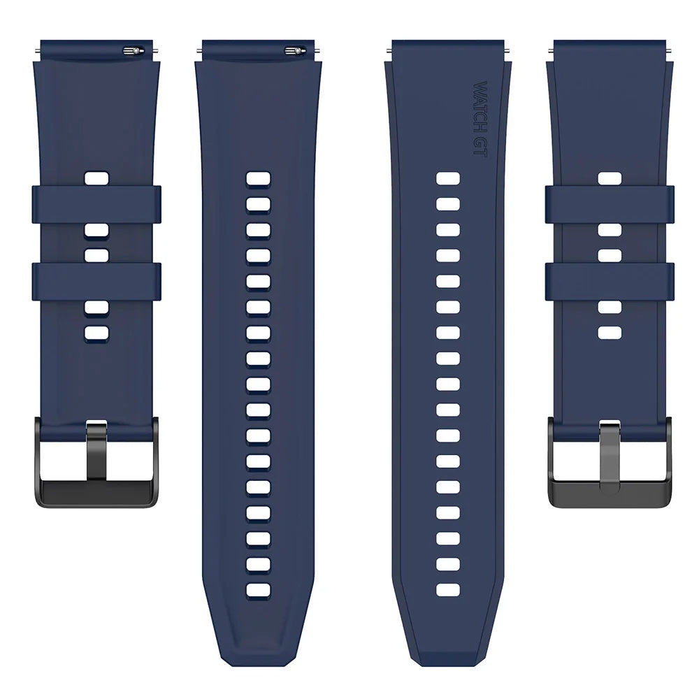 Λουράκι Techsuit W026 για Huawei Watch / Xiaomi Watch Series, 22mm, Σκούρο Μπλε